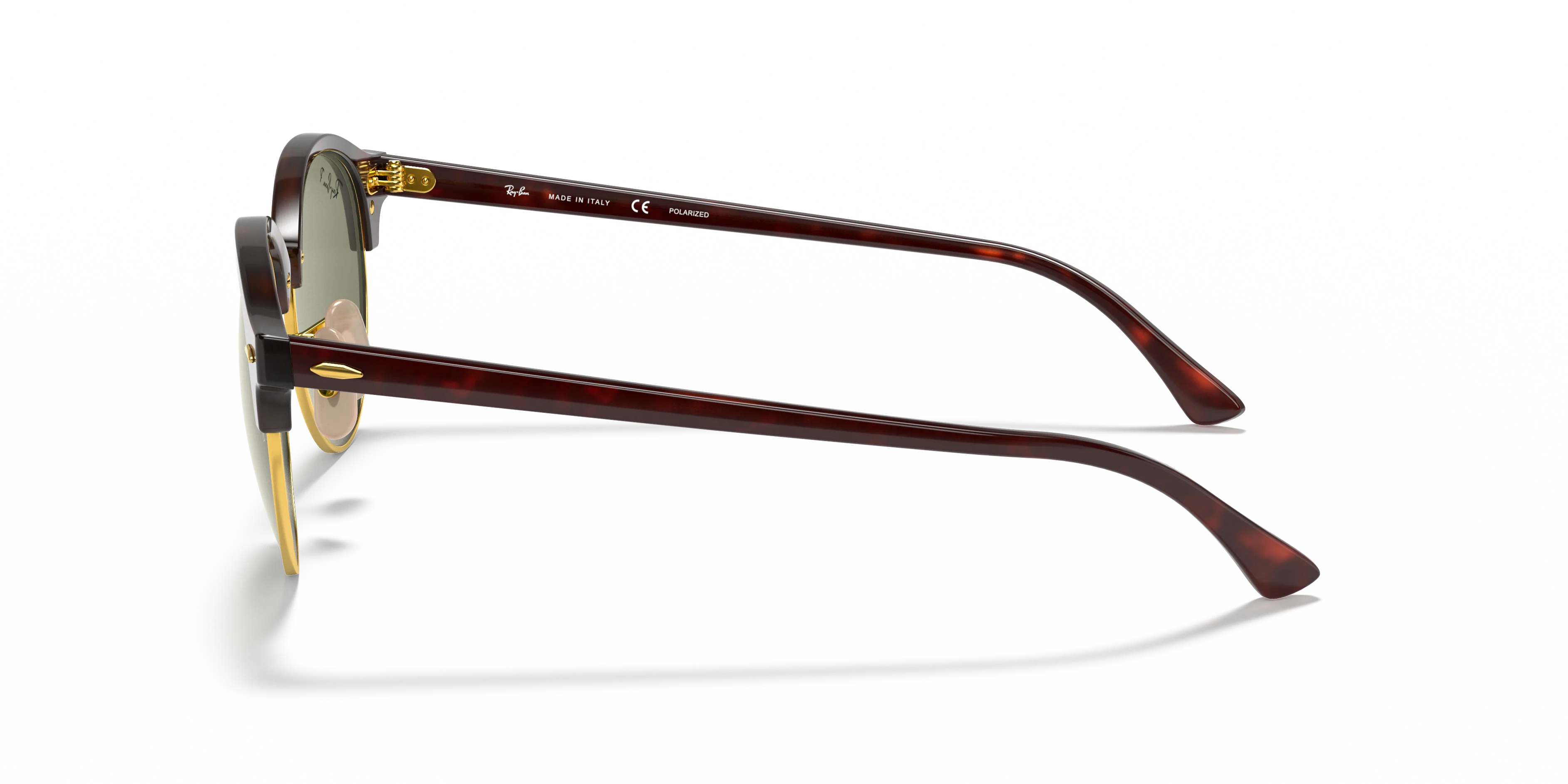 Ray Ban CLUBROUND CLASSIC Sunglasses - RED HAVANA - Image 3