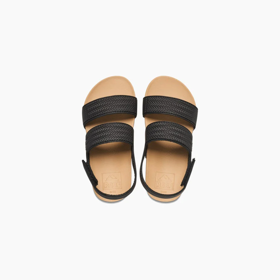 Reef Kids Water Vista Sandal - BLACK/TAN