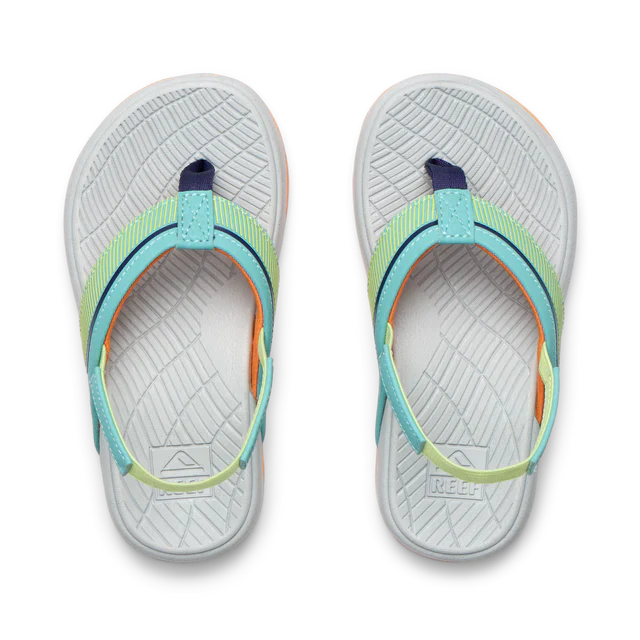 Reef Little Windswell Sandals - Tropic/Grey