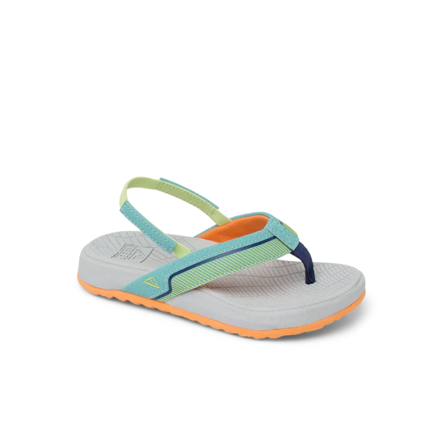 Reef Little Windswell Sandals - Tropic/Grey - Image 2