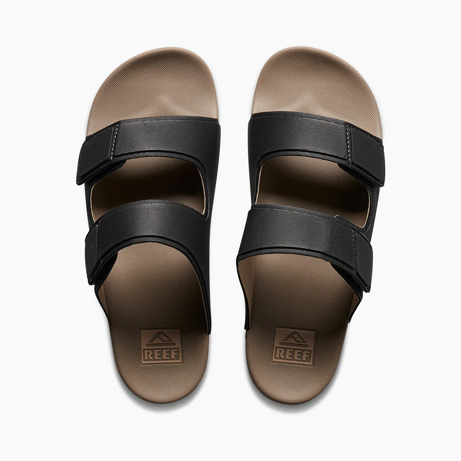 Reef Men's Cushion Tradewind Sandals - BLACK/FOSSIL - Image 2
