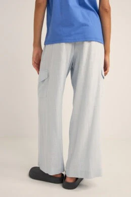 Rhythm Amalfi Cargo Pant - BLUE - Image 2