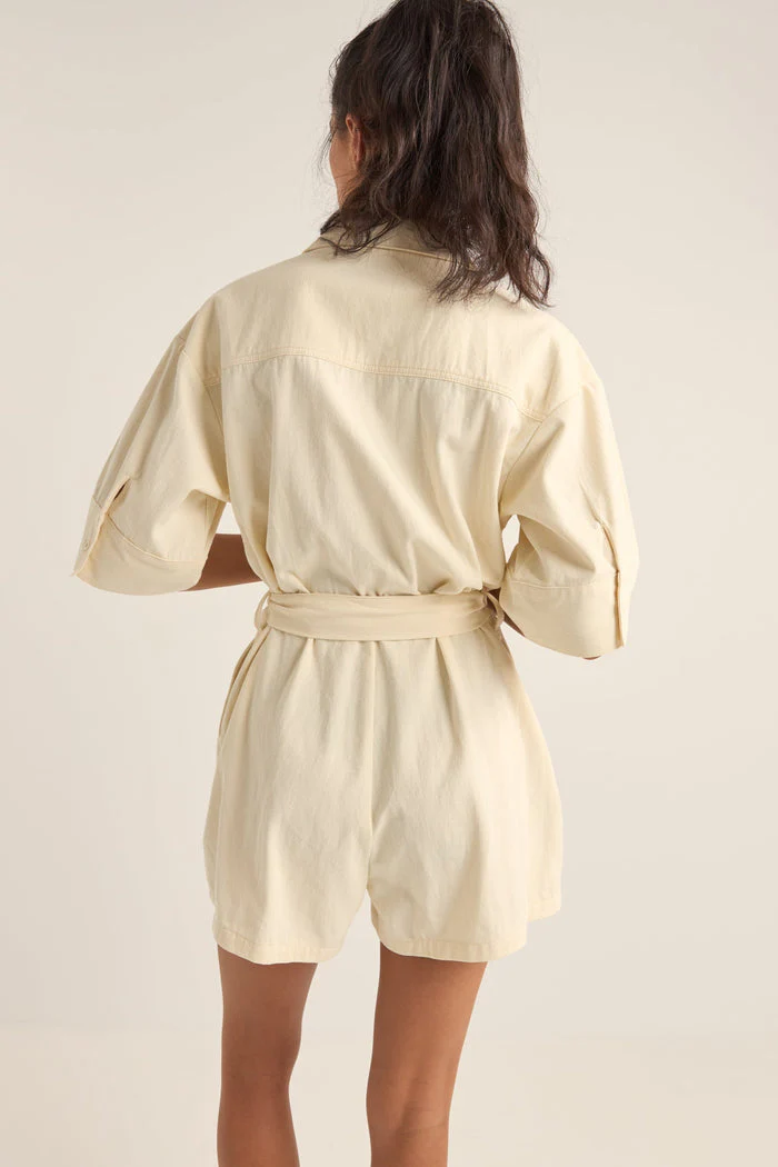 Rhythm Boiler Playsuit - CREAM - Image 2