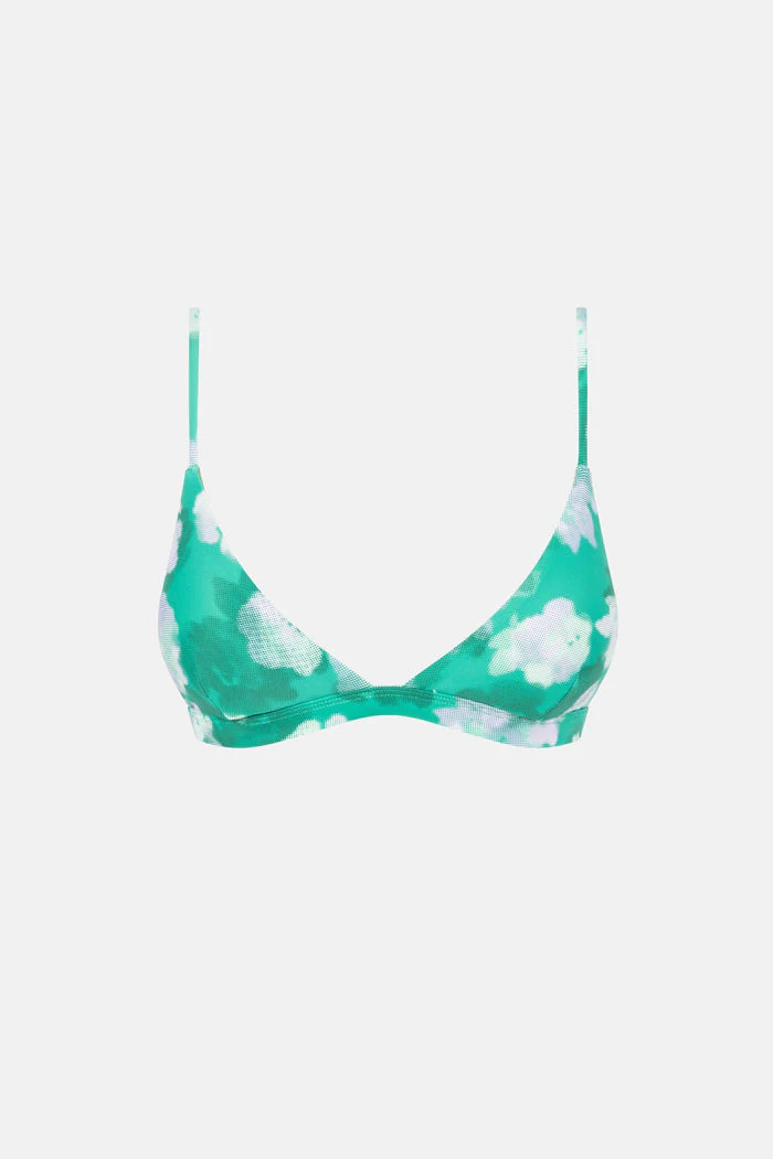 Rhythm Bonita Floral Bralette Top - GREEN