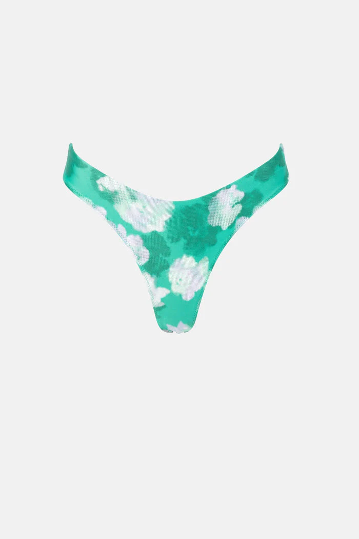 Rhythm Bonita Floral Hi Cut Pant - GREEN