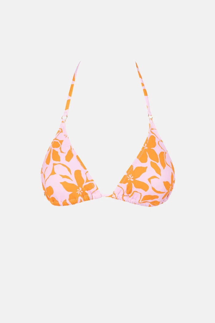 Rhythm Bora Bora Floral Slide Tri Top - PINK