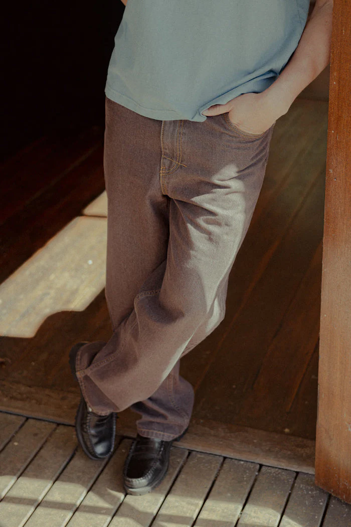 Rhythm Chile Denim Jean - BROWN