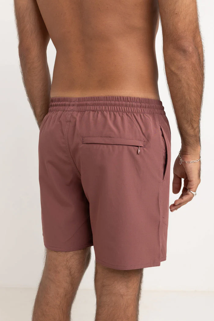 Rhythm Classic Beach Short - MERLOT - Image 3
