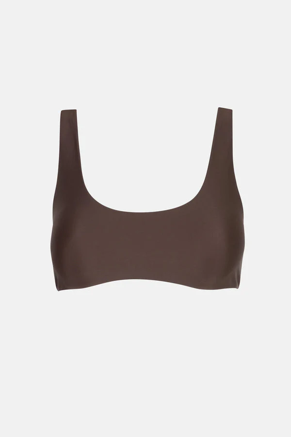 Rhythm Classic Crop Top - Chocolate - Image 4