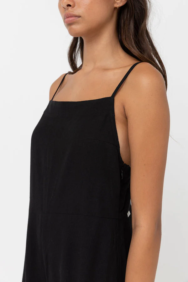 Rhythm Classic Jumpsuit - BLACK - Image 2