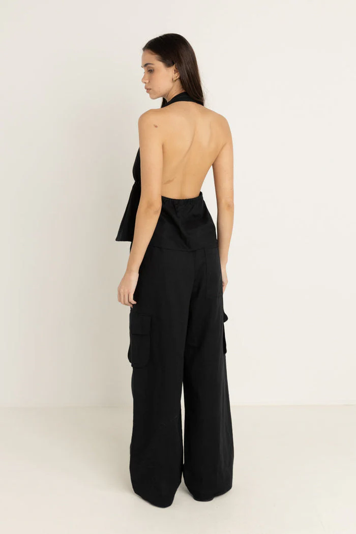 Rhythm Cove Cargo Pant - BLACK - Image 2