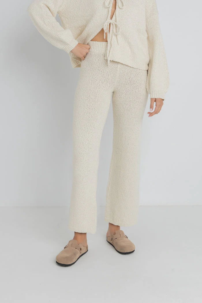 Rhythm Emmie Knit Pants - NATURAL - Image 2