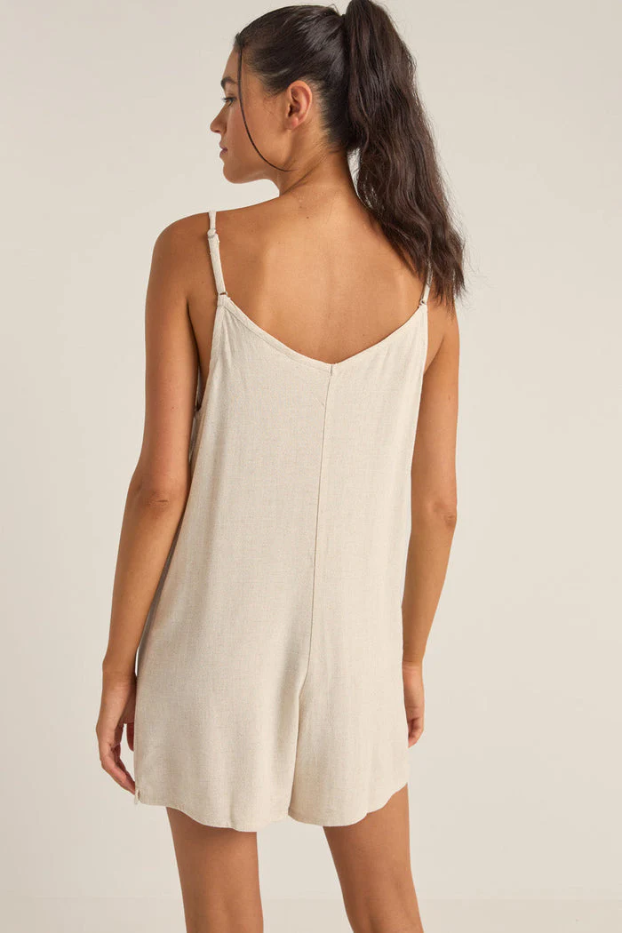 Rhythm Essential Adjustable Romper - OAT - Image 2