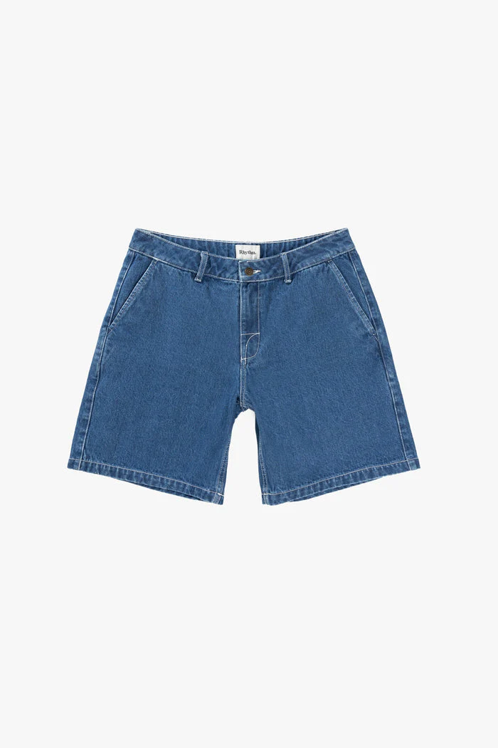 Rhythm Essential Denim Short - DARK WASH