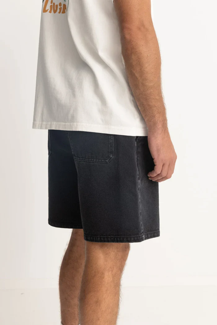 Rhythm Essential Short - WORN BLACK - Image 3