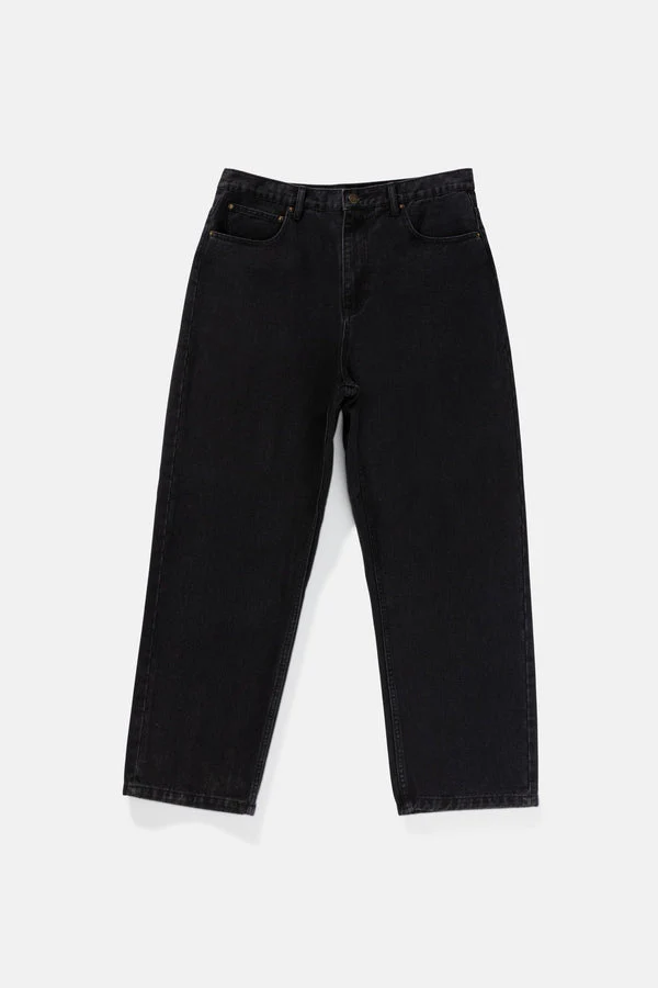 Rhythm Essential Jean - Worn Black - Image 3