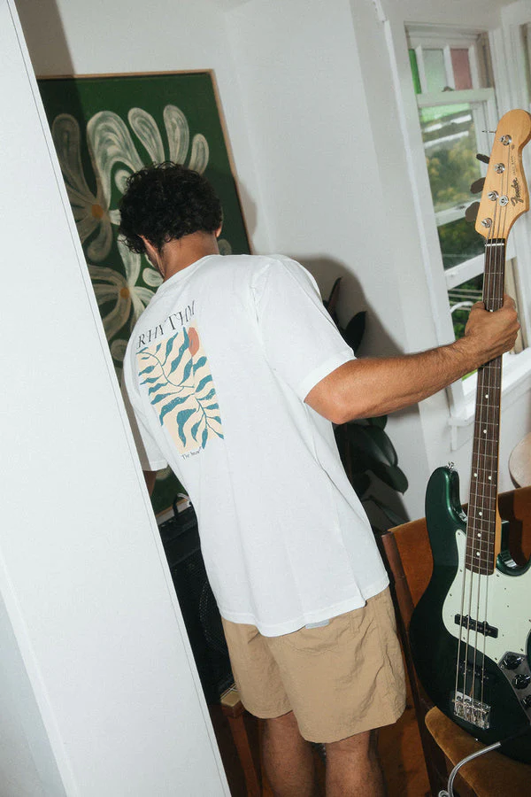 Rhythm Fern Vintage Short Sleeve T-Shirt - Vintage White - Image 4