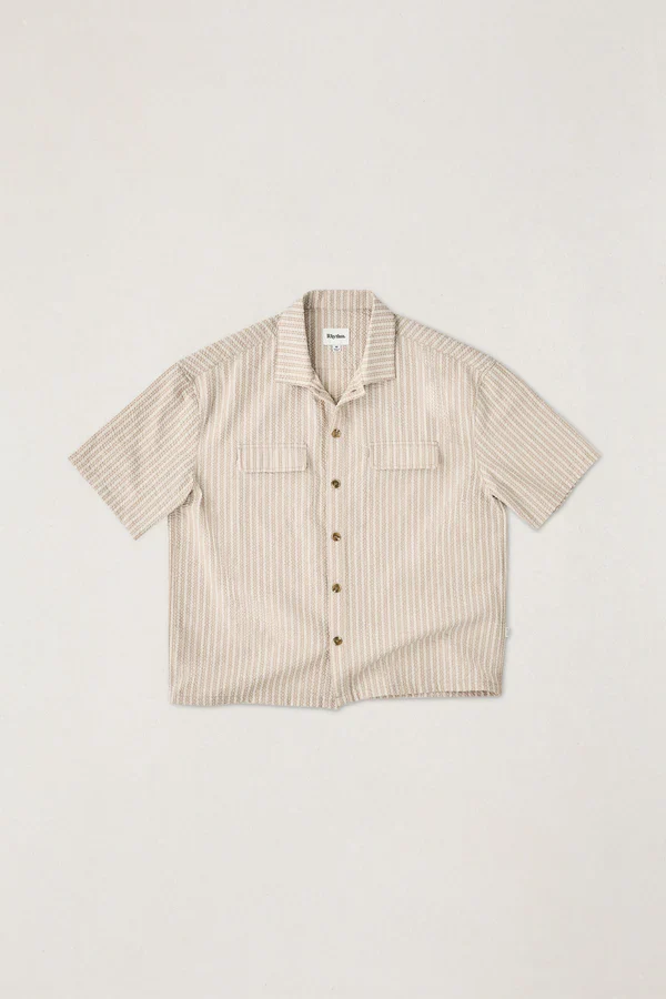 Rhythm Floragraph Short Sleeve Shirt - Incense