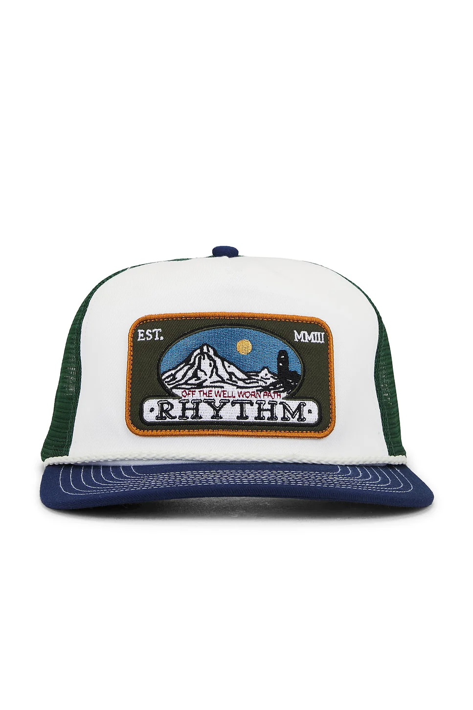 Rhythm Horizon Trucker Cap - Blue/Green
