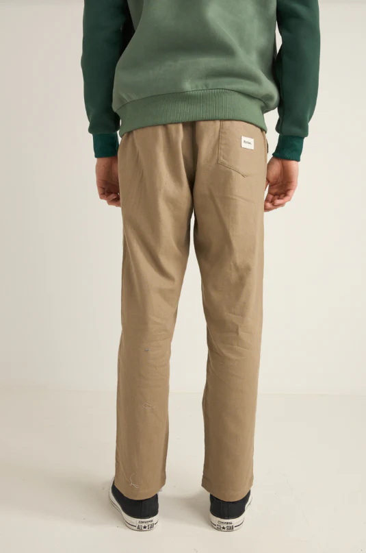 Rhythm Linen Jam Pant - Tan - Image 3