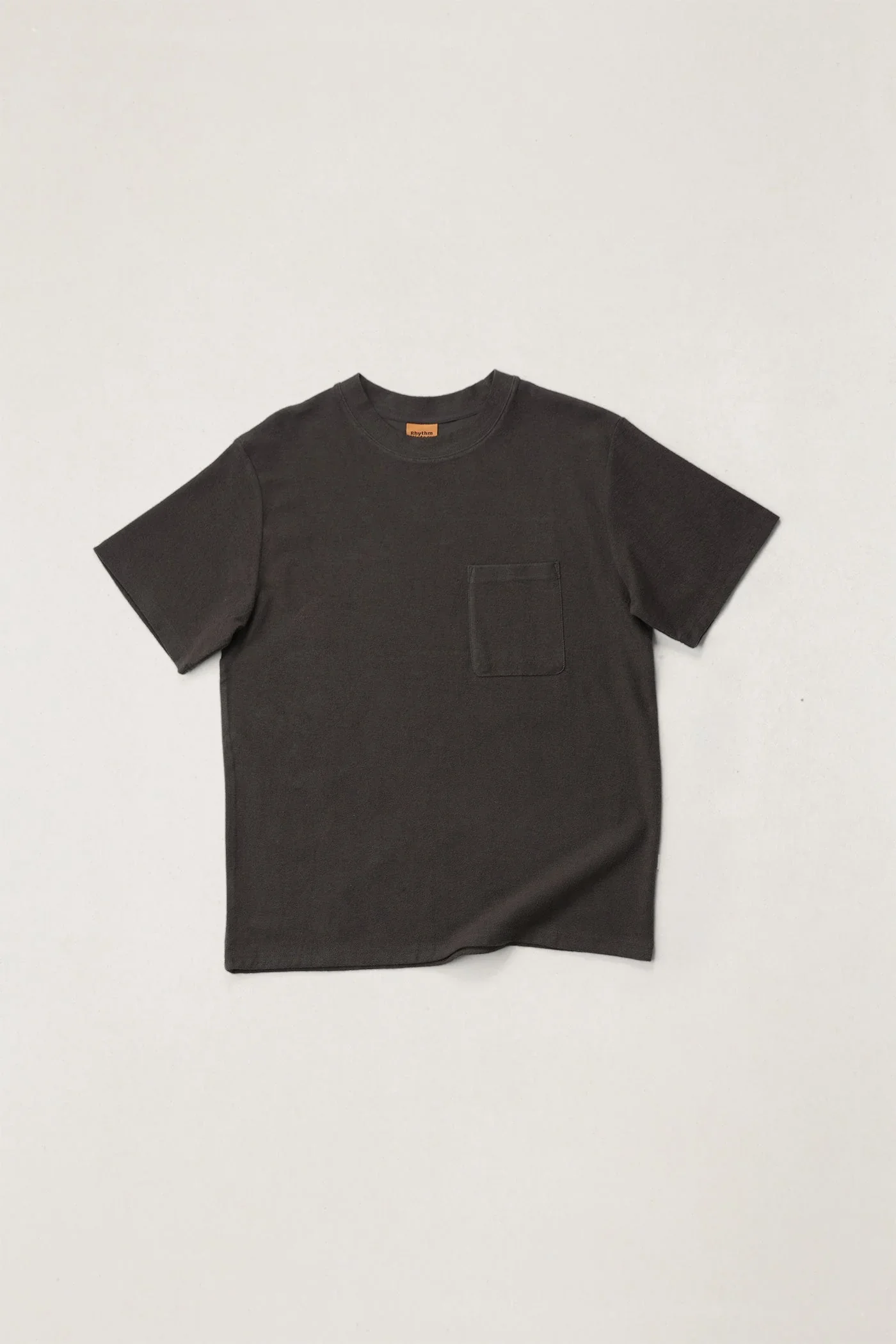 Rhythm Men's Vintage Terry Ss T-Shirt Vintage Black - Vintage Black