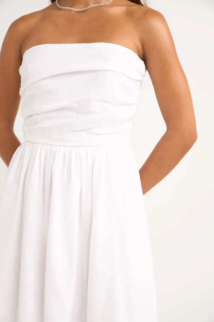 Rhythm Mila Mini Dress - WHITE - Image 2