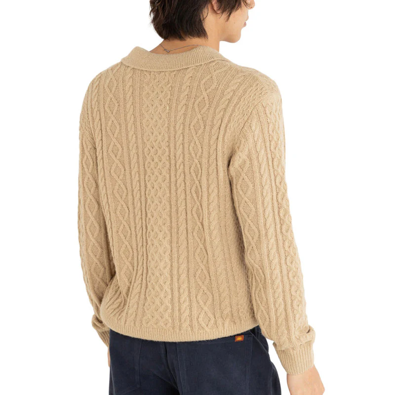 Rhythm Mohair Fisherman Knit - Incense - Image 3