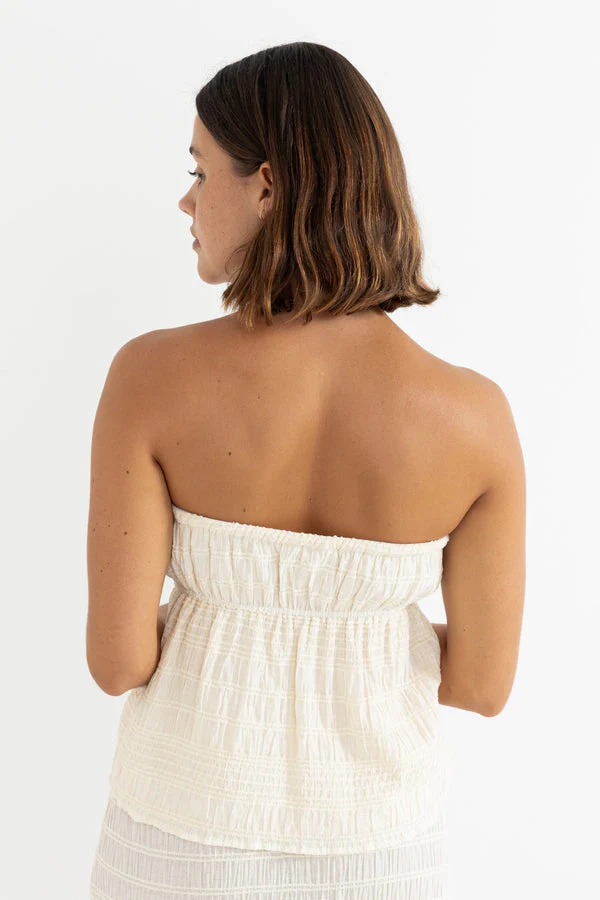 Rhythm Sandy Cove Strapless Top - Natural - Image 2