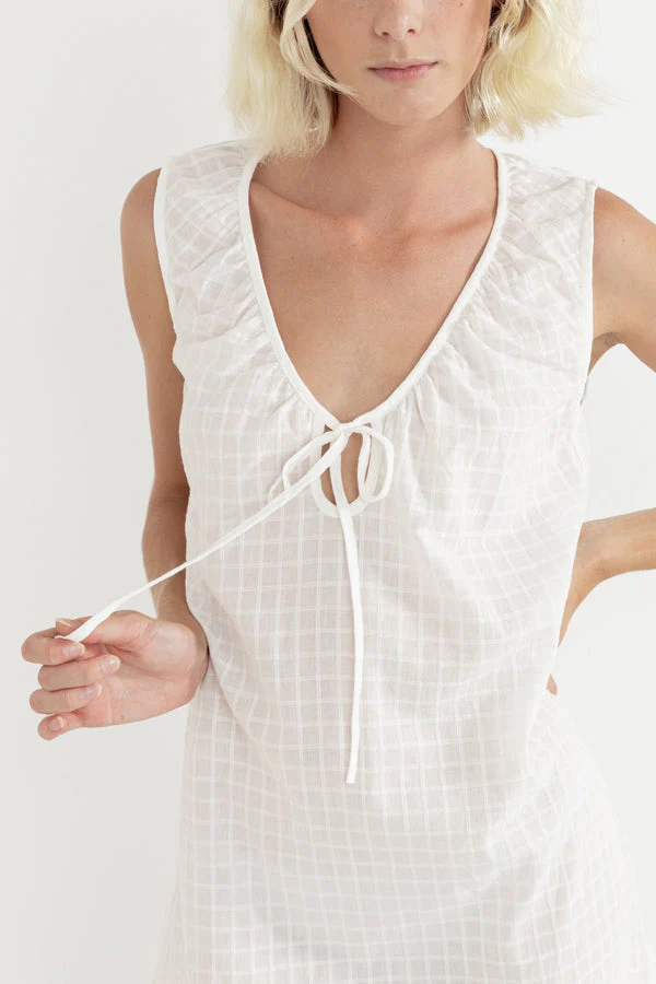 Rhythm Stassi Dress - White - Image 2