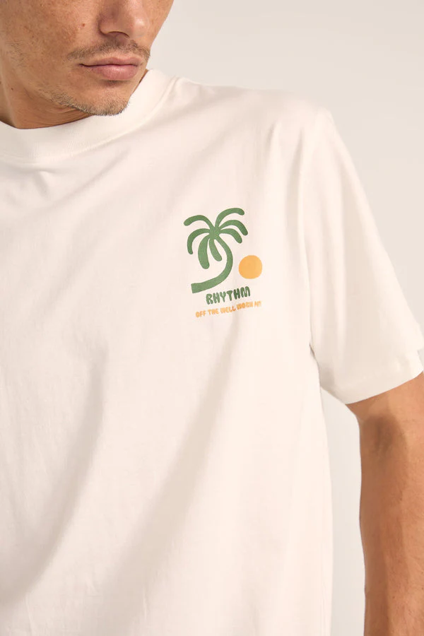 Rhythm Trees Vintage T-Shirt - Vintage White - Image 3