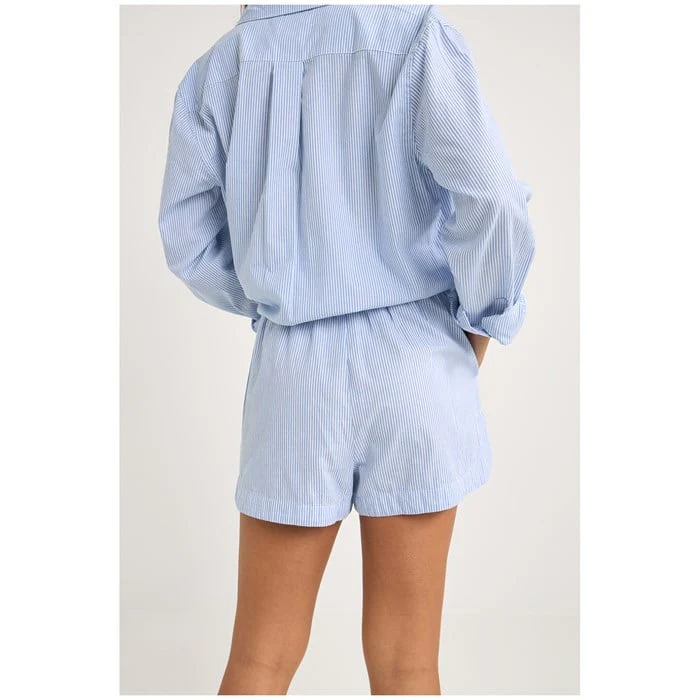 Rhythm Zephyr Stripe Shorts - BLUE - Image 2