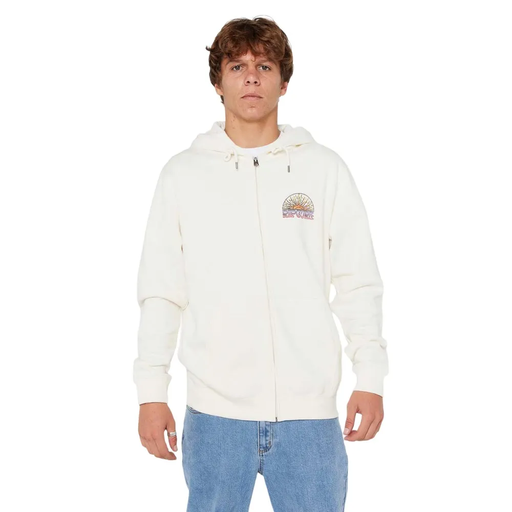 Rip Curl Grateful Shred Zip Hood - Bone