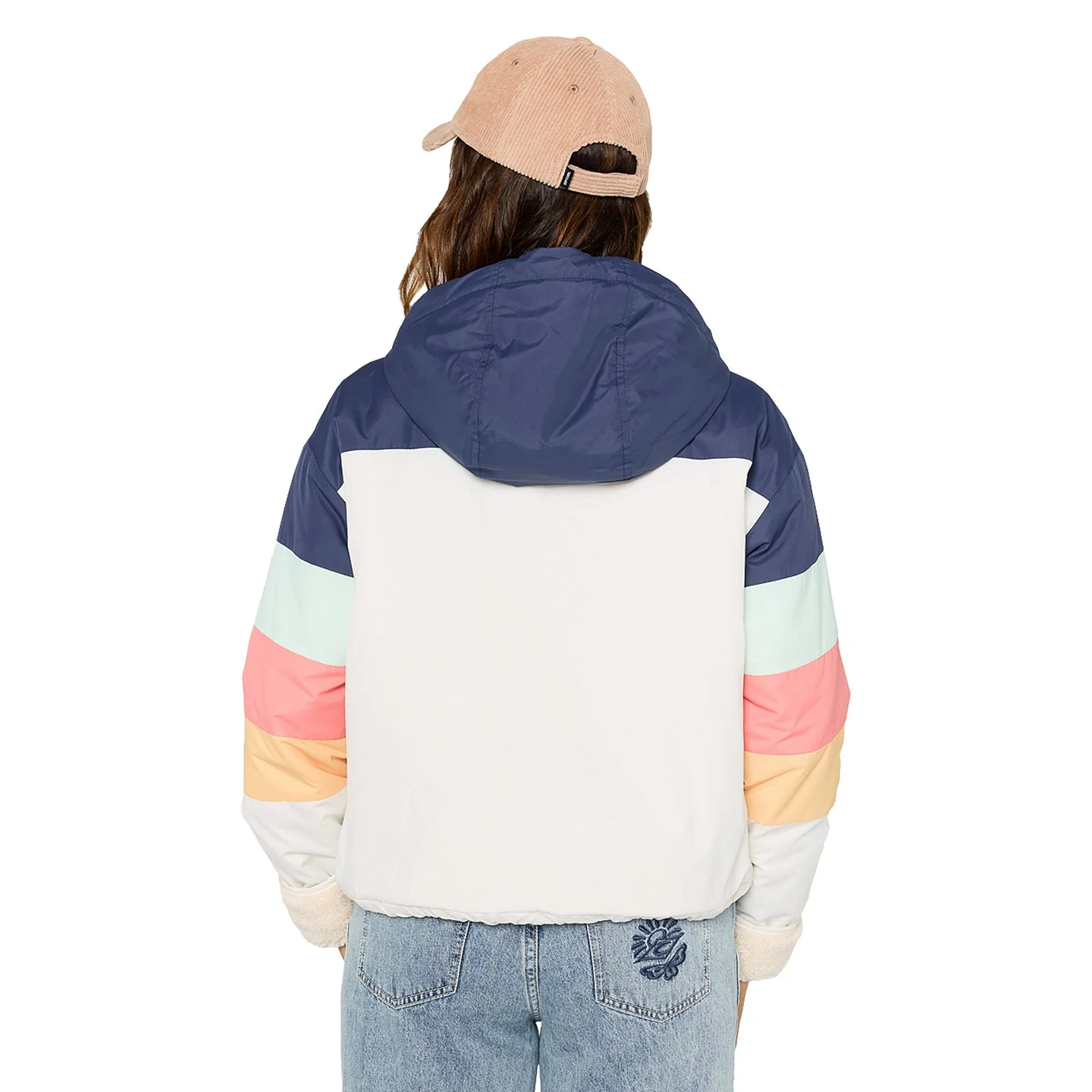 Rip Curl Keepsakes Bomber Jacket - Navy 0049 - Image 2
