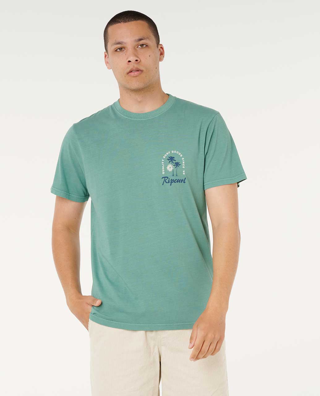 Rip Curl Mod Cali Sunset Tee - Blue Slate