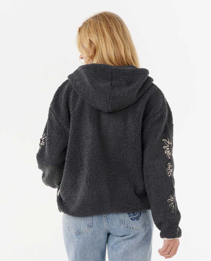Rip Curl Pacific Rider Polar Fleece - Noir - Image 2