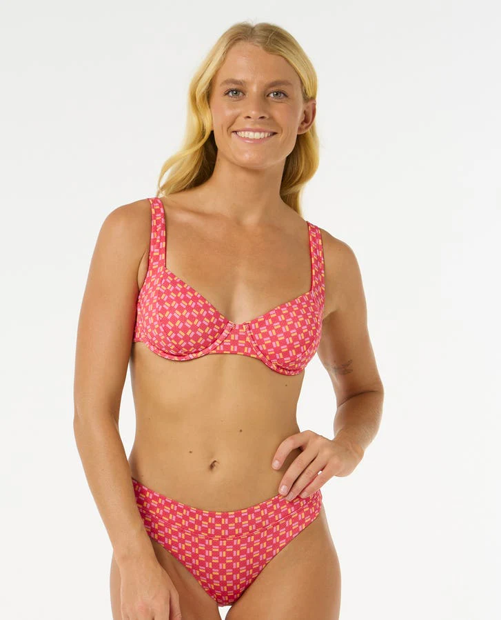 Rip Curl Shell Cove D-DD Balconette - RED