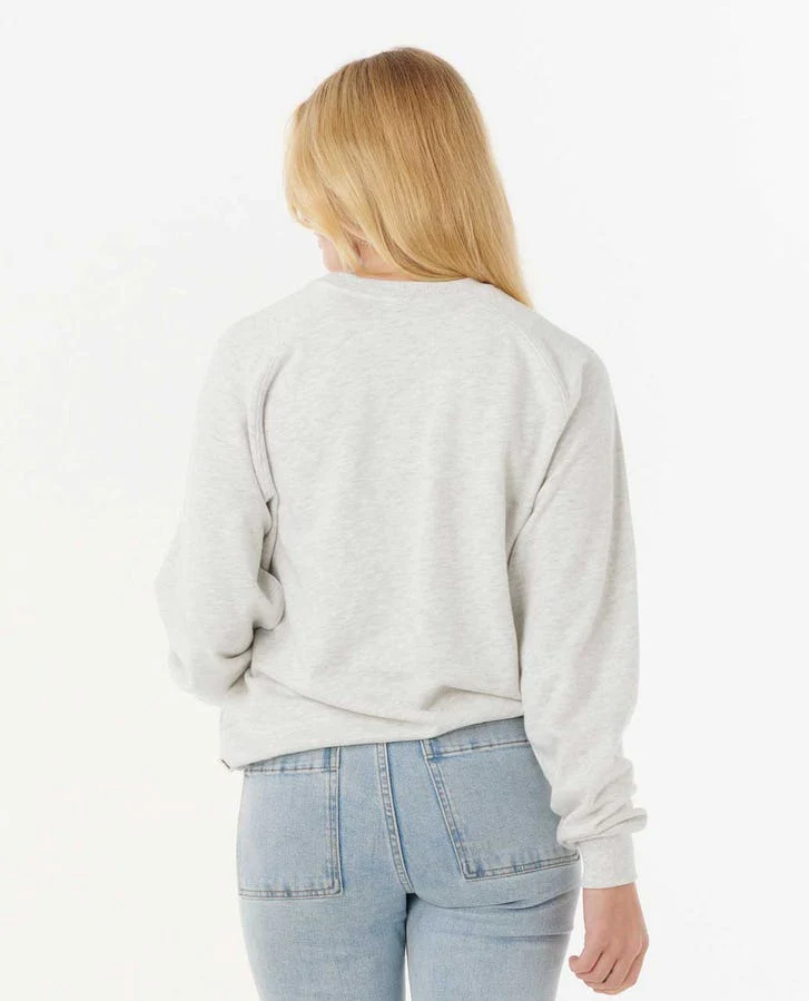 Rip Curl Surf Dept. Relaxed Raglan Crew - Sports Marle - Image 2