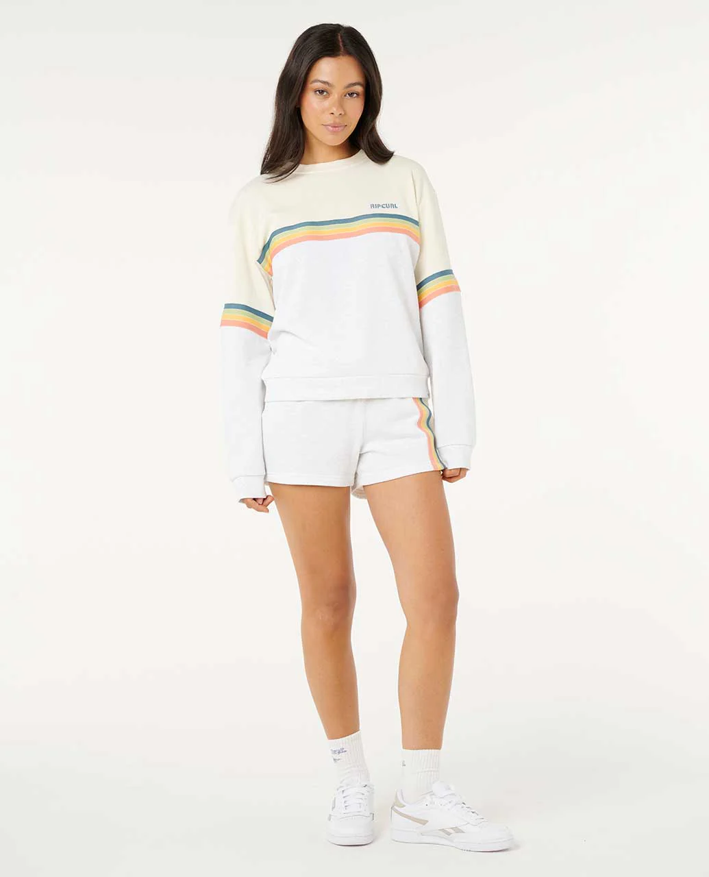 Rip Curl Surf Revival Crew - Grey Marle 0085 - Image 3