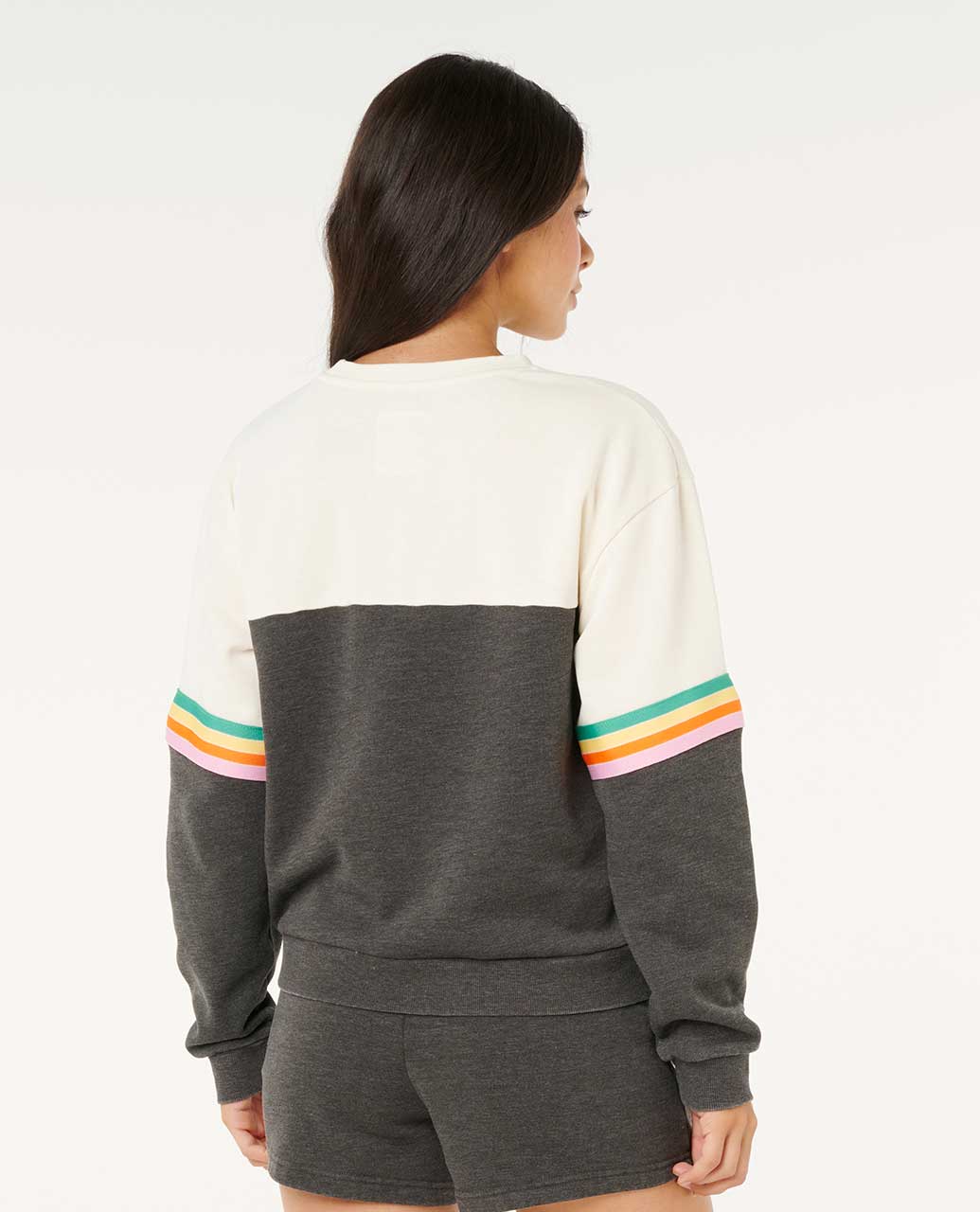 Rip Curl Surf Revival Crew - Washed Black 8264 - Image 2