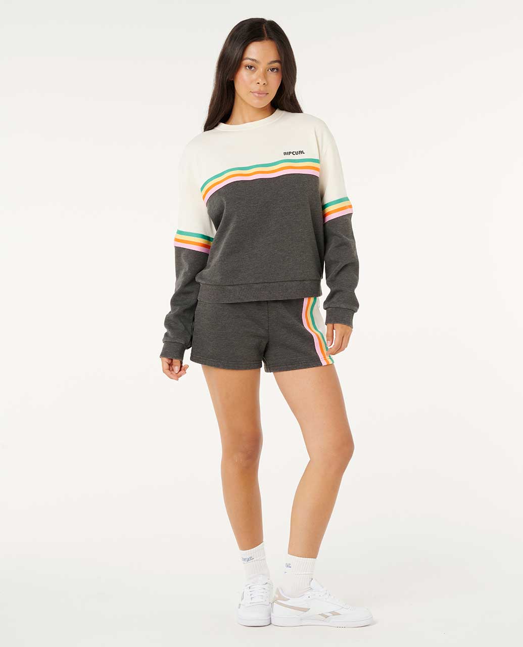Rip Curl Surf Revival Crew - Washed Black 8264 - Image 3