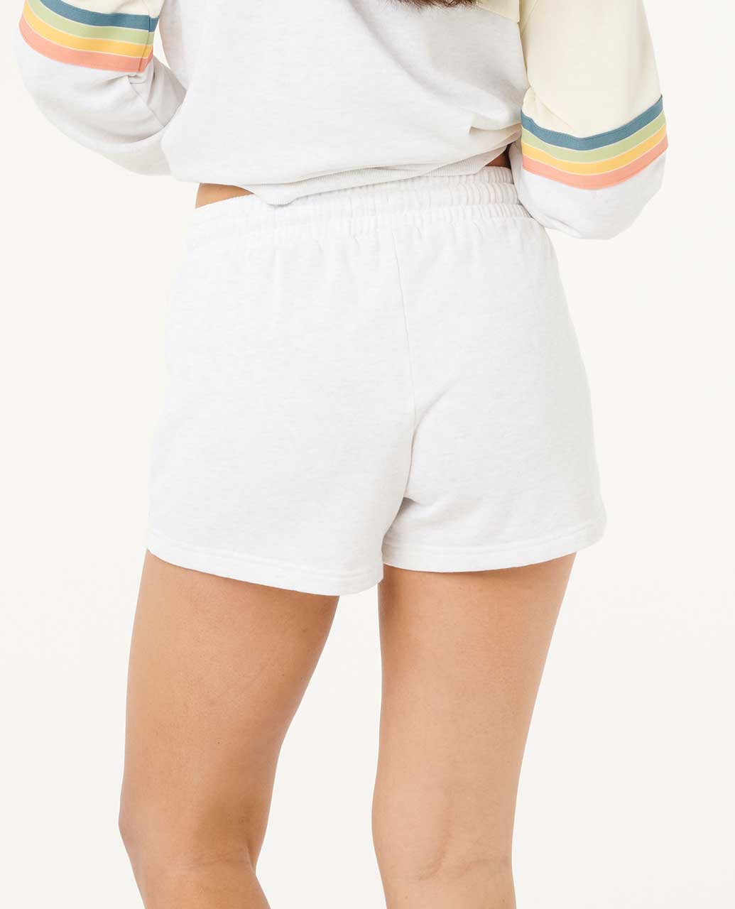 Rip Curl Surf Revival Fleece Short - Grey Marle 0085 - Image 2