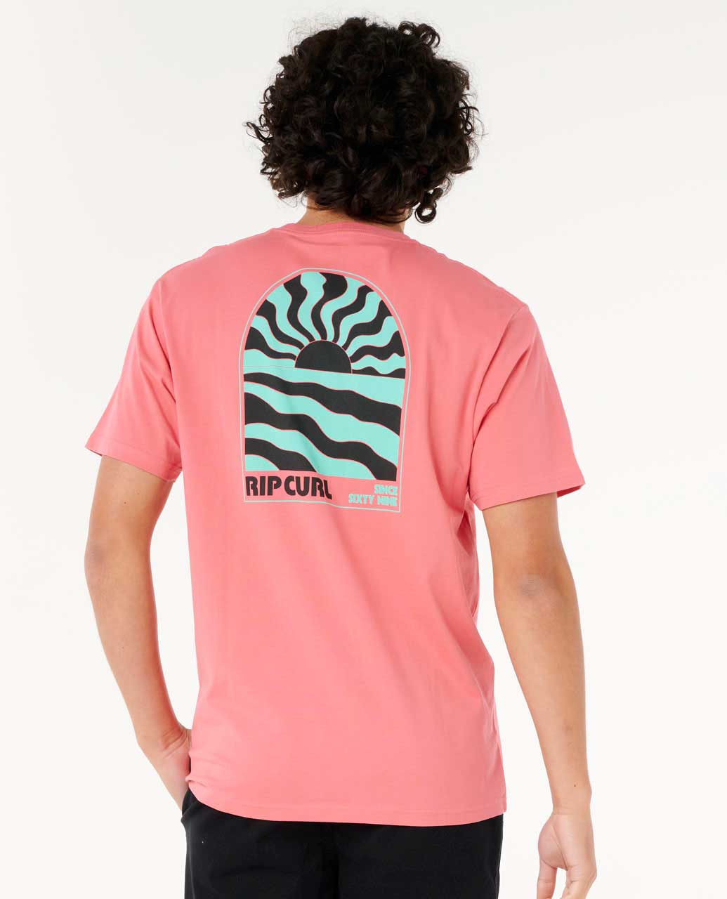 Rip Curl Surf Revival Sunsets Tee - Watermelon