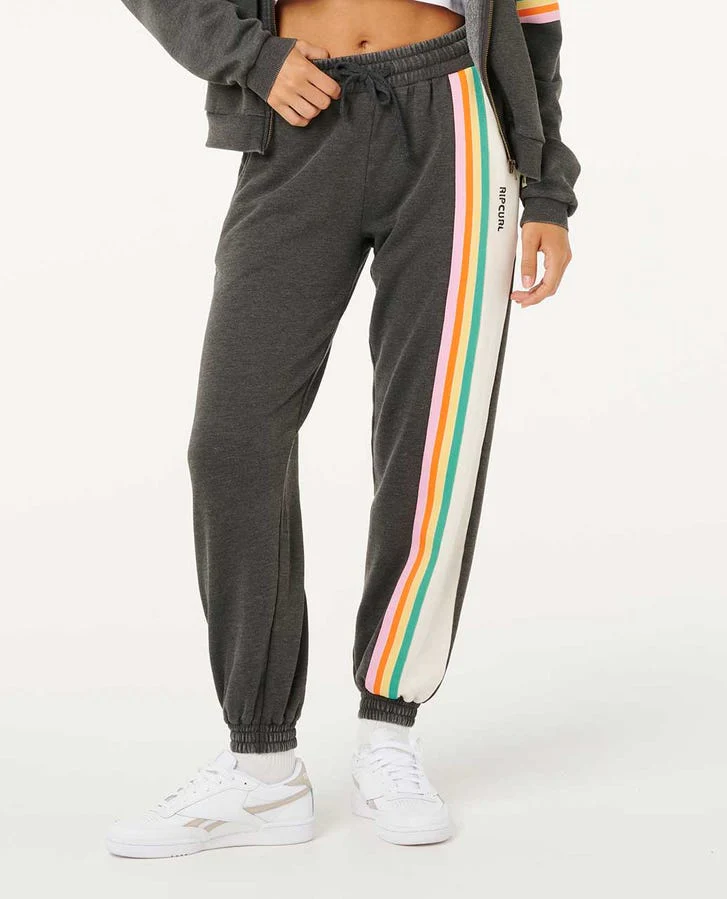 Rip Curl Surf Revival Track Pant - Washed Black 8264