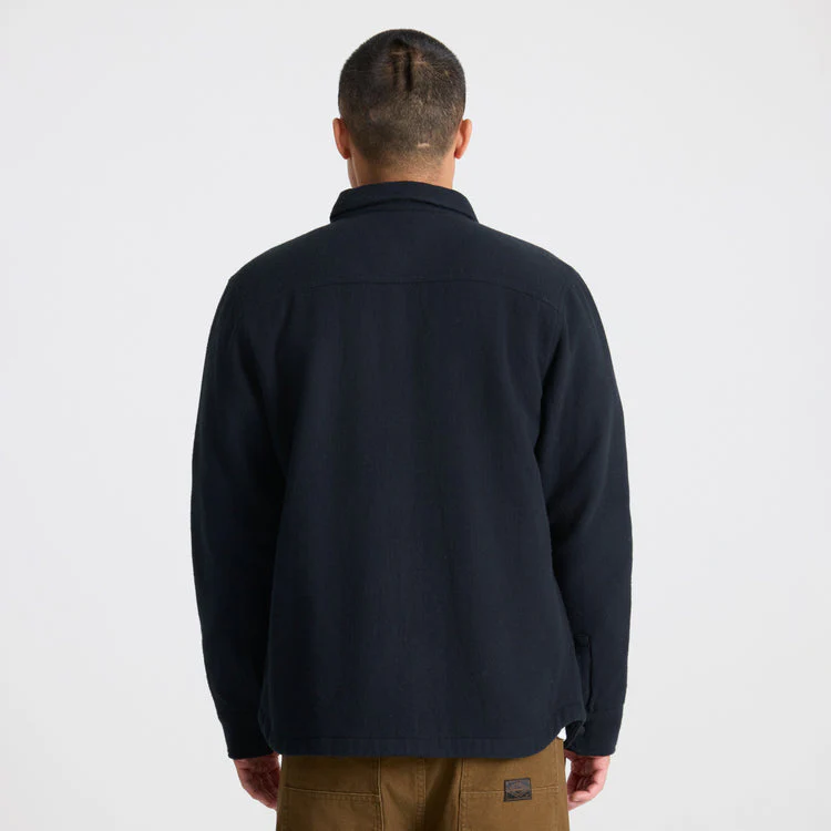 Roark Backwoods Overshirt Jacket - Black 2 - Image 2