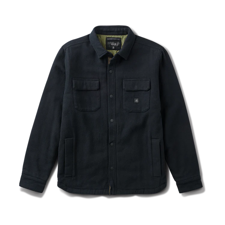 Roark Backwoods Overshirt Jacket - Black 2 - Image 4