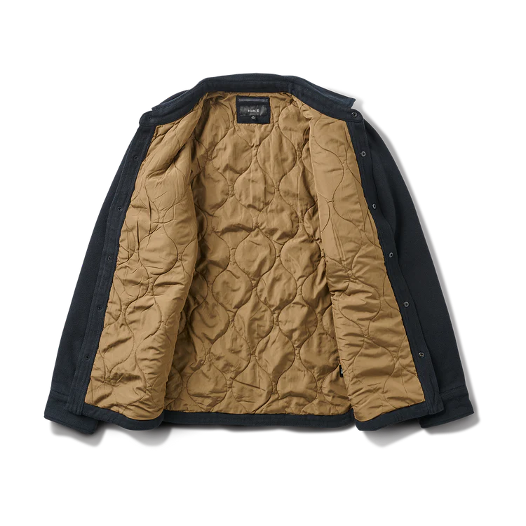 Roark Backwoods Overshirt Jacket - Black 2 - Image 5