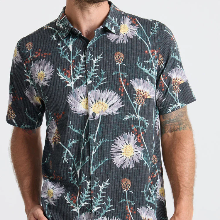 Roark Bless Up Breathable Stretch Shirt - Onyx - Image 3