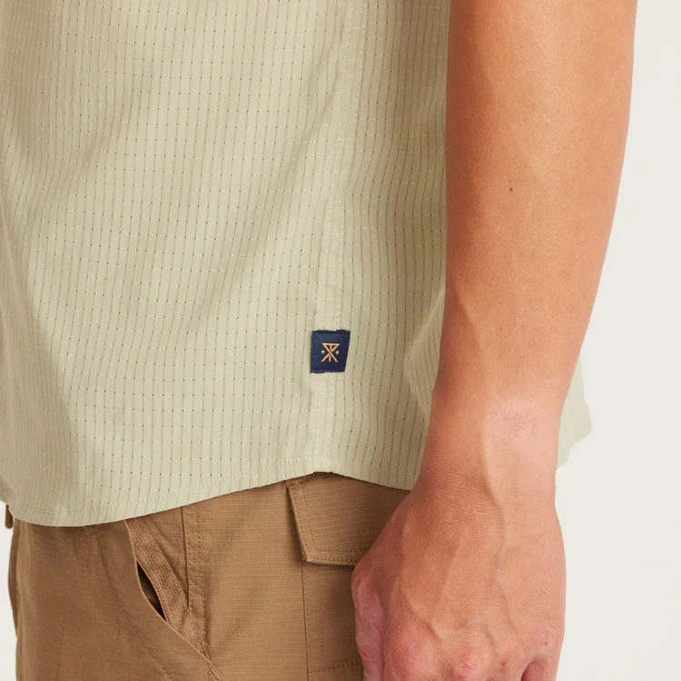 Roark Bless Up Breathable Stretch Shirt - Sage - Image 4