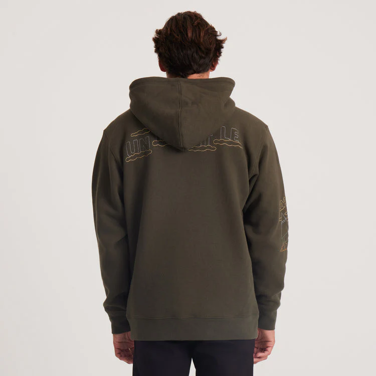 ROARK Bolo Namastay Hoodie - MILITARY - Image 2