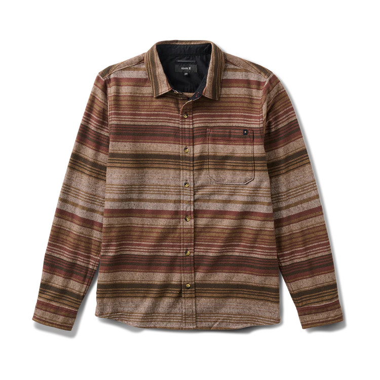 Roark Crossroads Organic Cotton Flannel - Red Clay